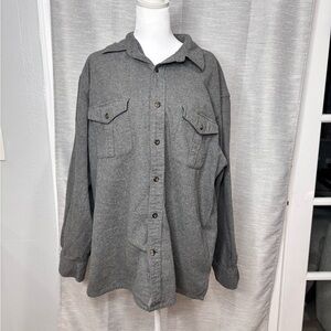 St. John's Bay Gray Lightweight Shirt Jacket